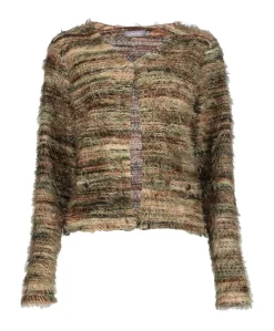 Dames vest bruin
