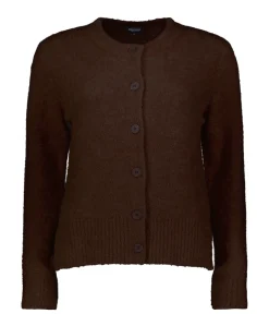 Dames vest bruin