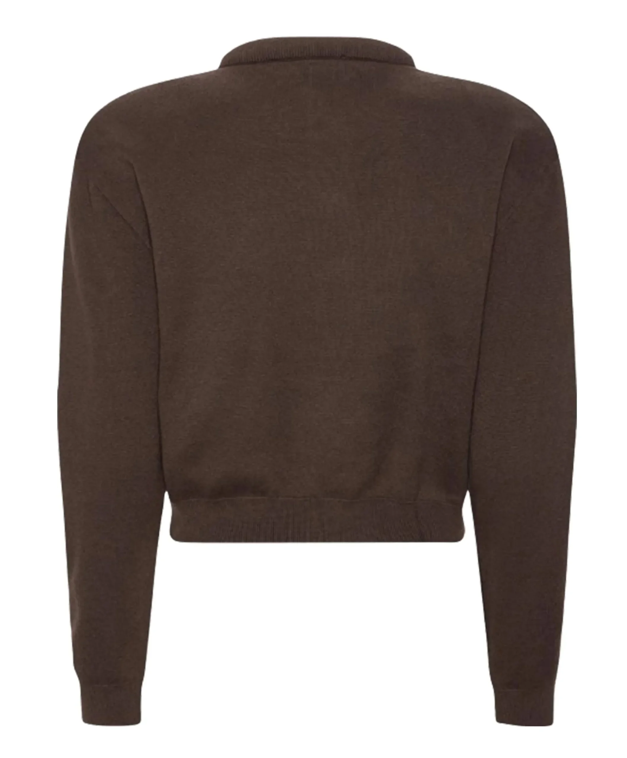 Dames vest bruin