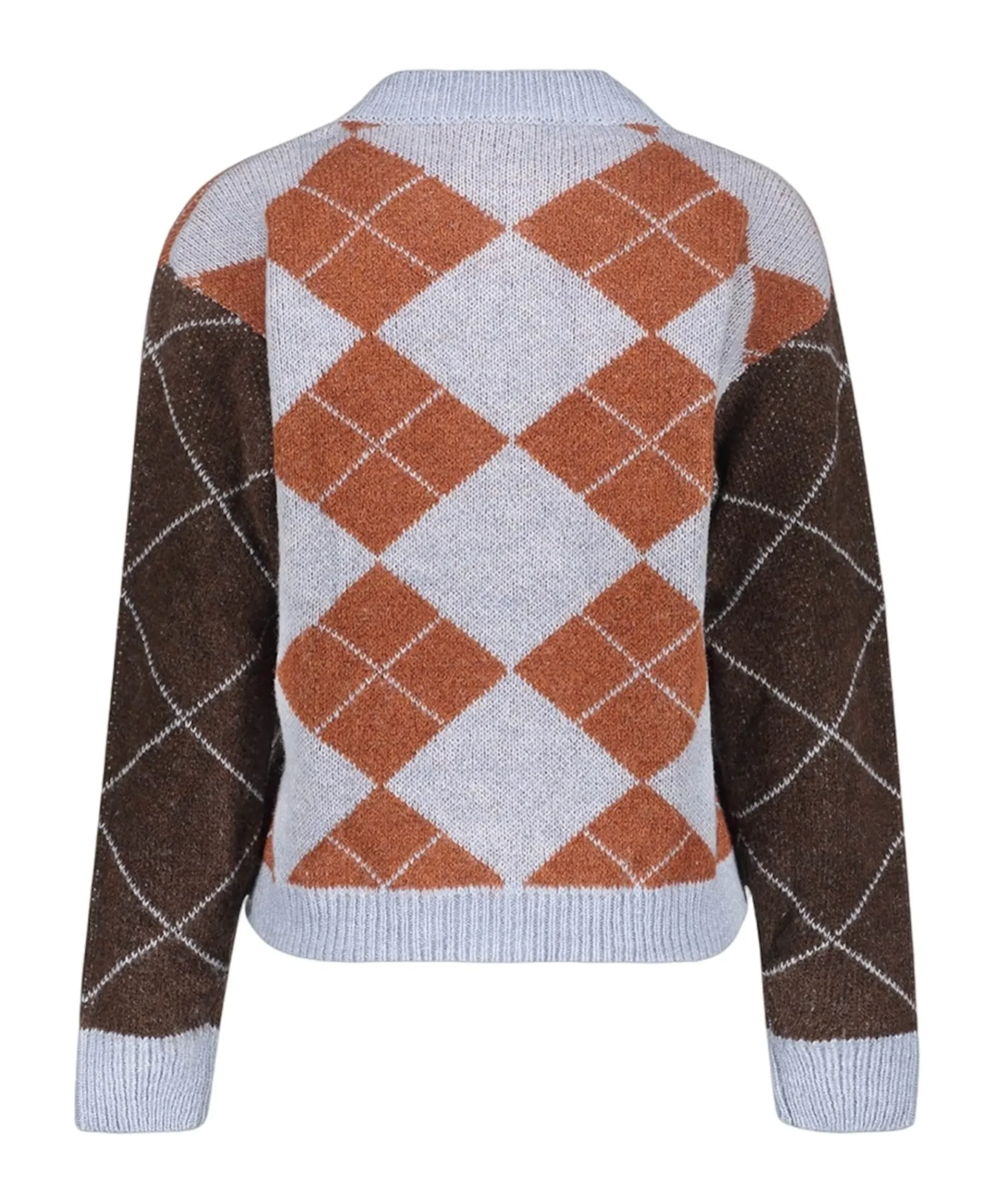Dames vest bruin