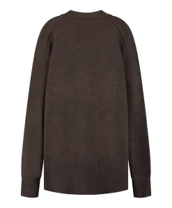 Dames vest bruin