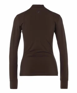 Dames vest bruin
