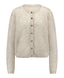 Dames vest ecru
