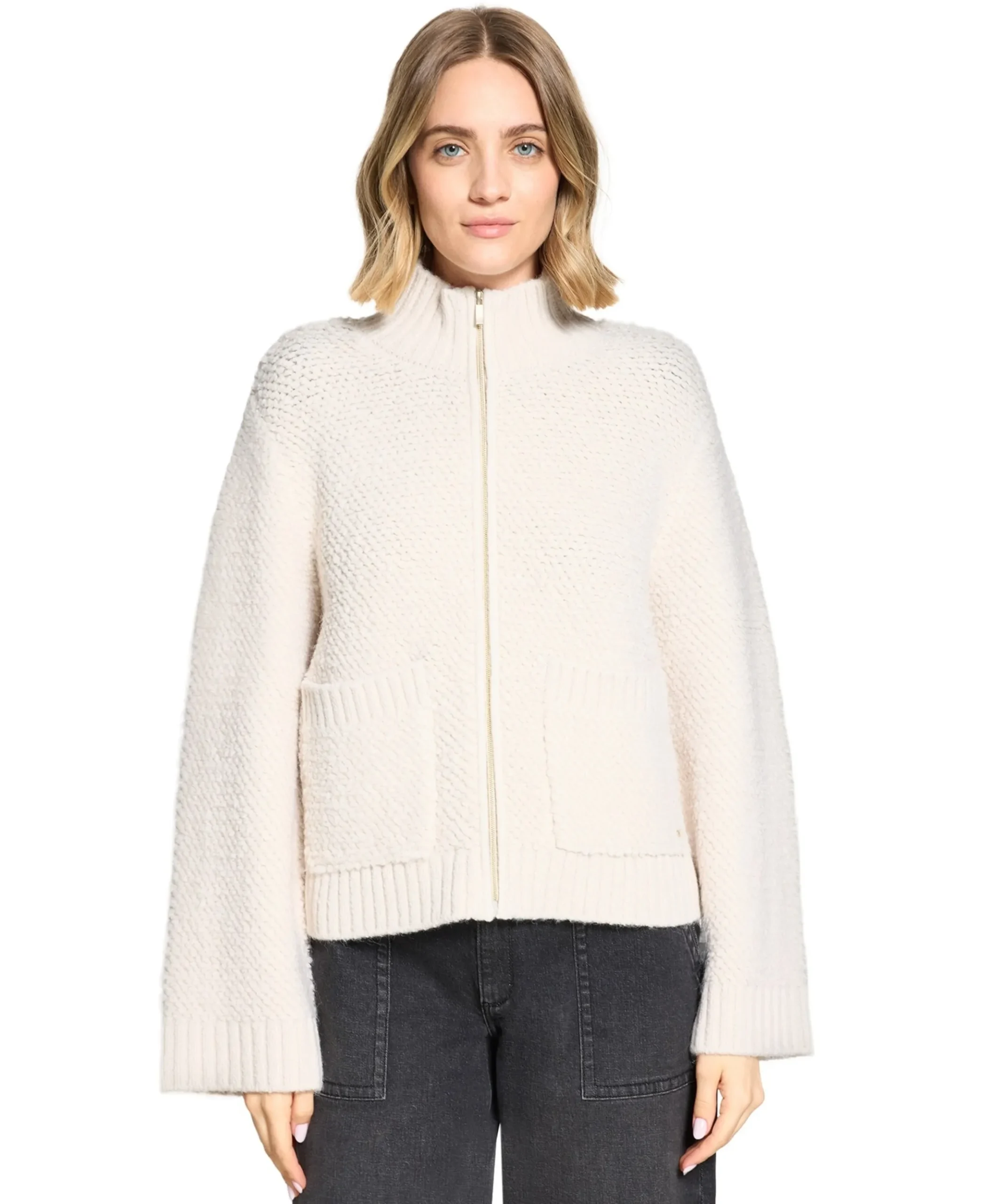 Dames vest ecru