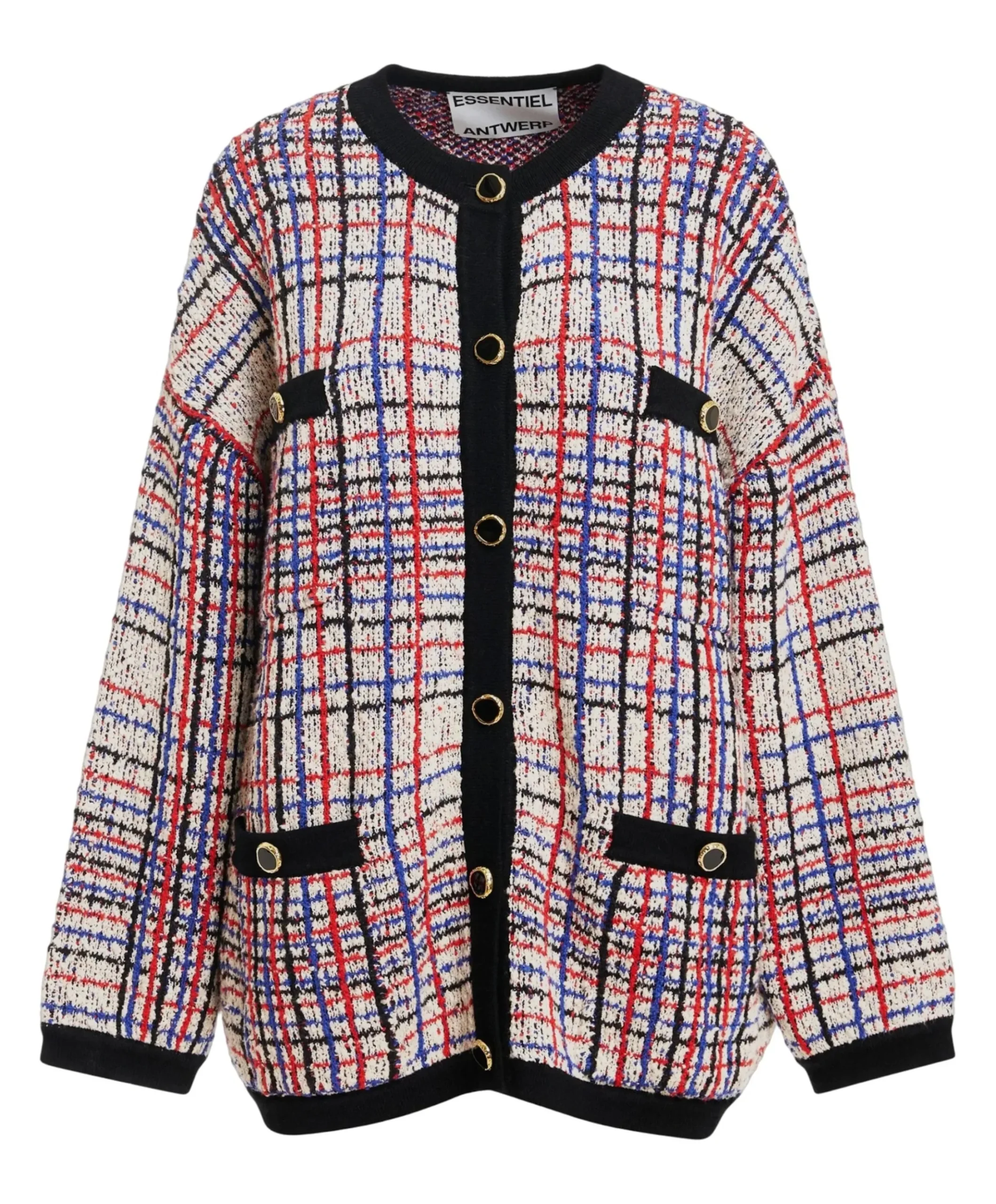 Dames vest ecru