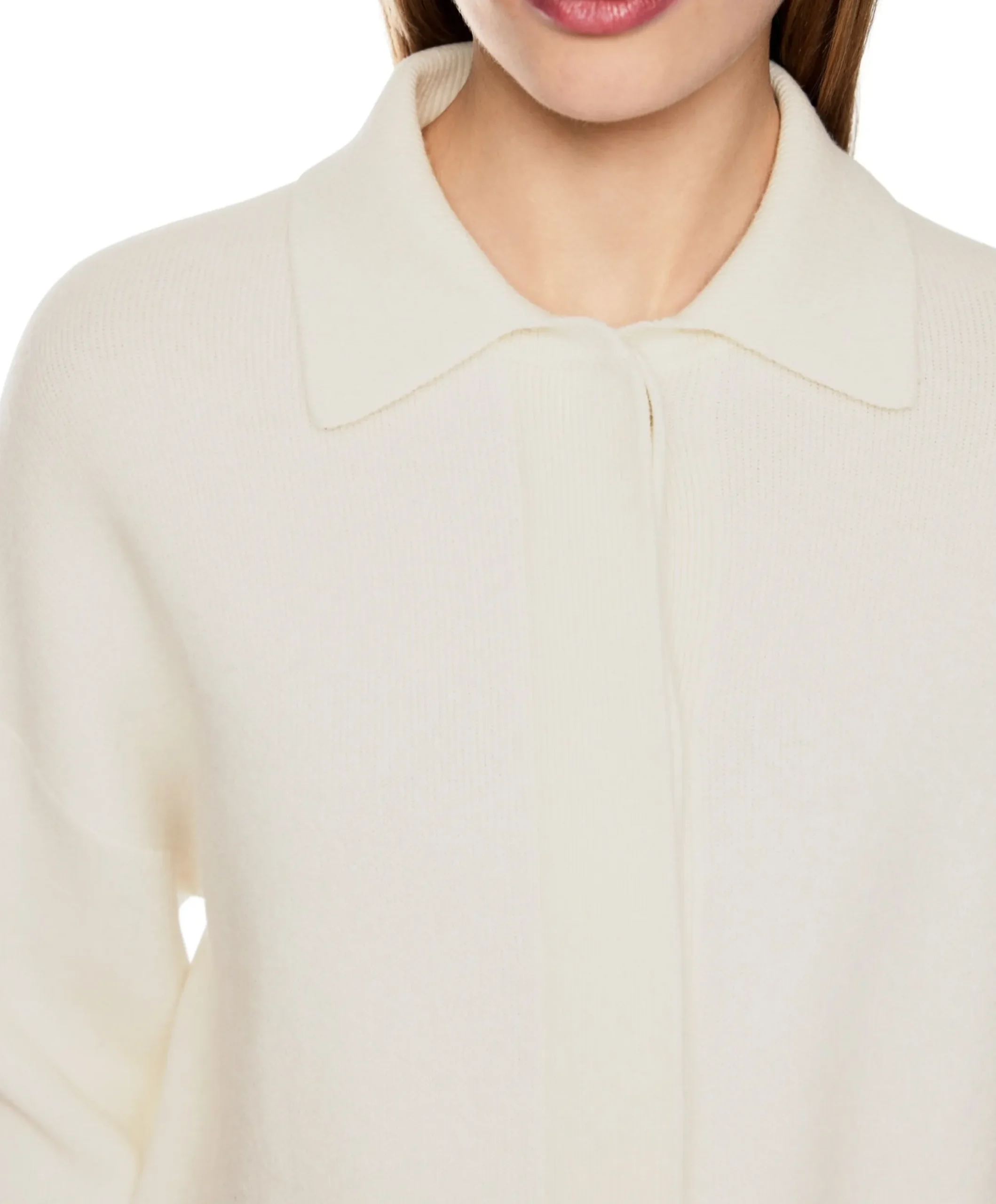Dames vest ecru