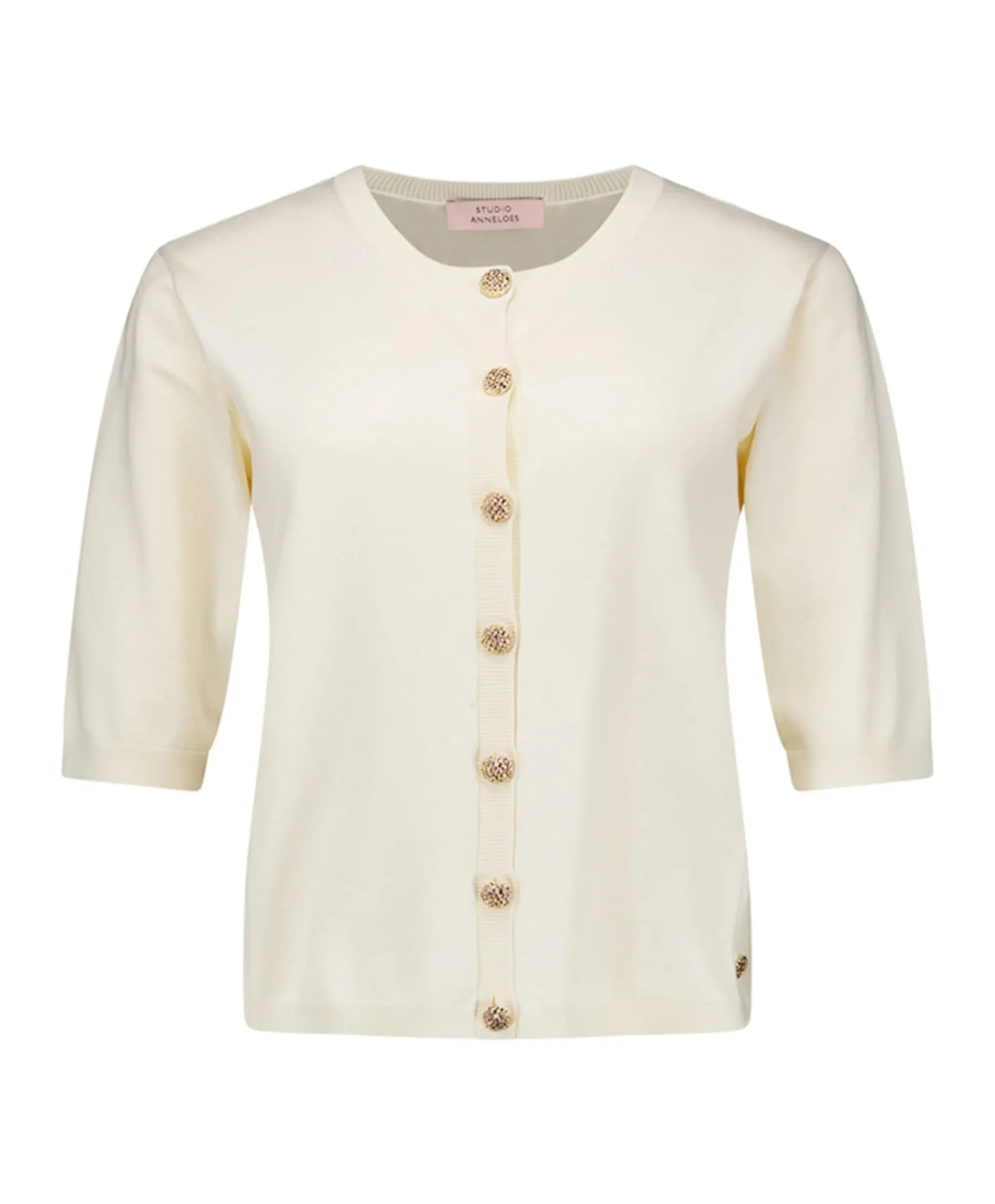 Dames vest ecru