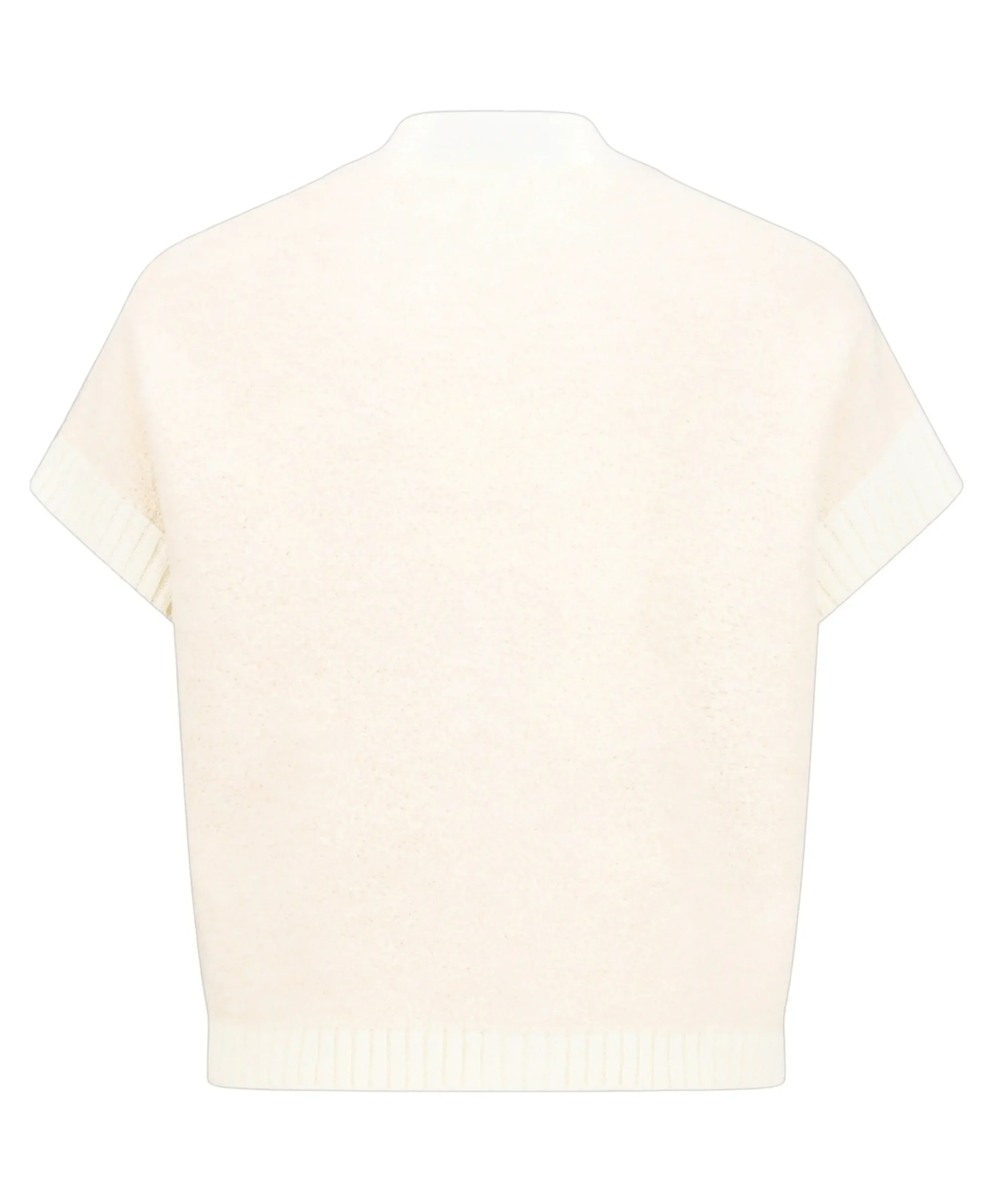 Dames vest ecru