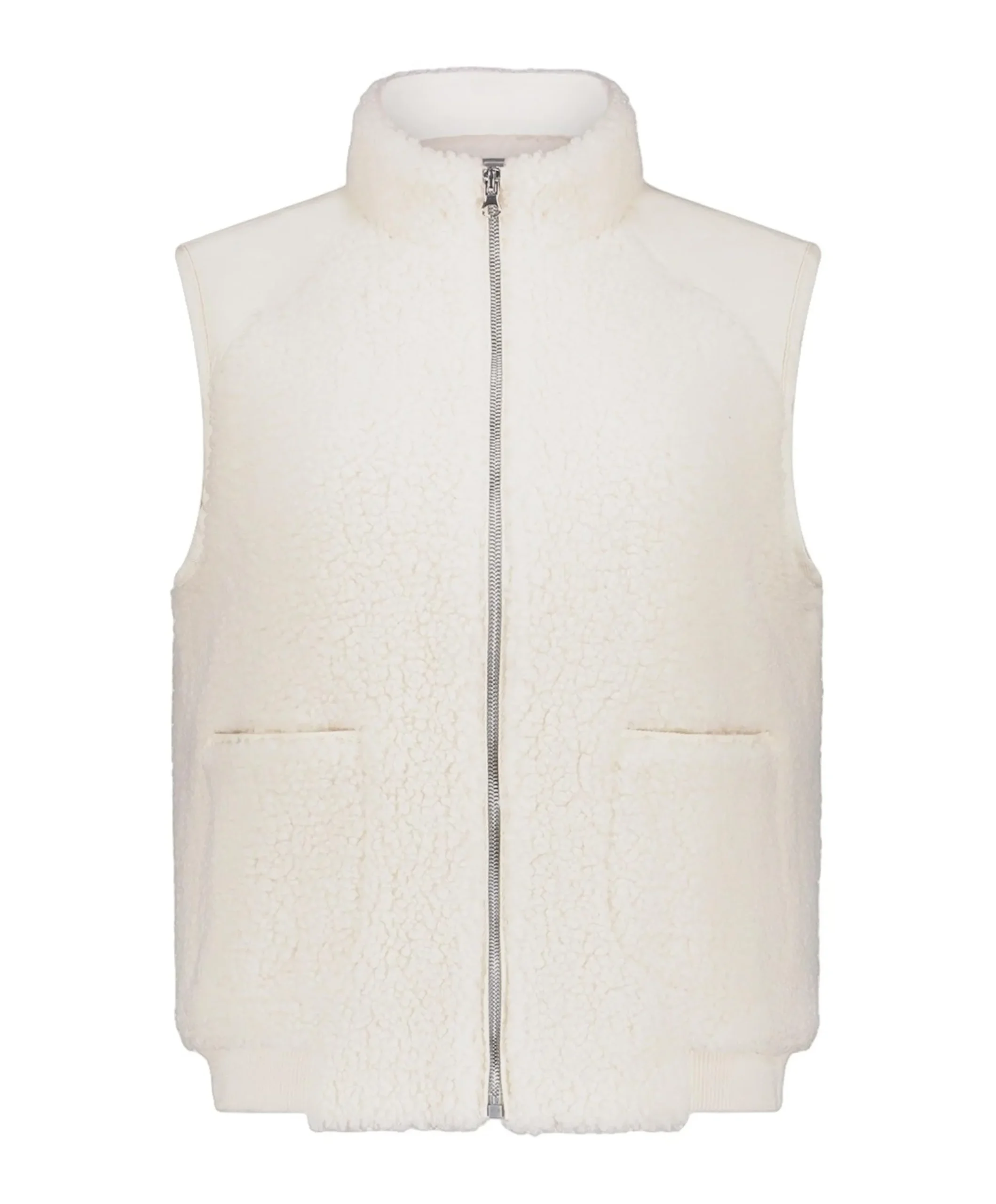 Dames vest ecru