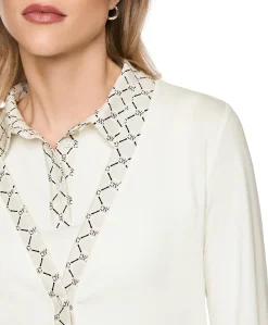 Dames vest ecru