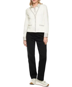 Dames vest ecru