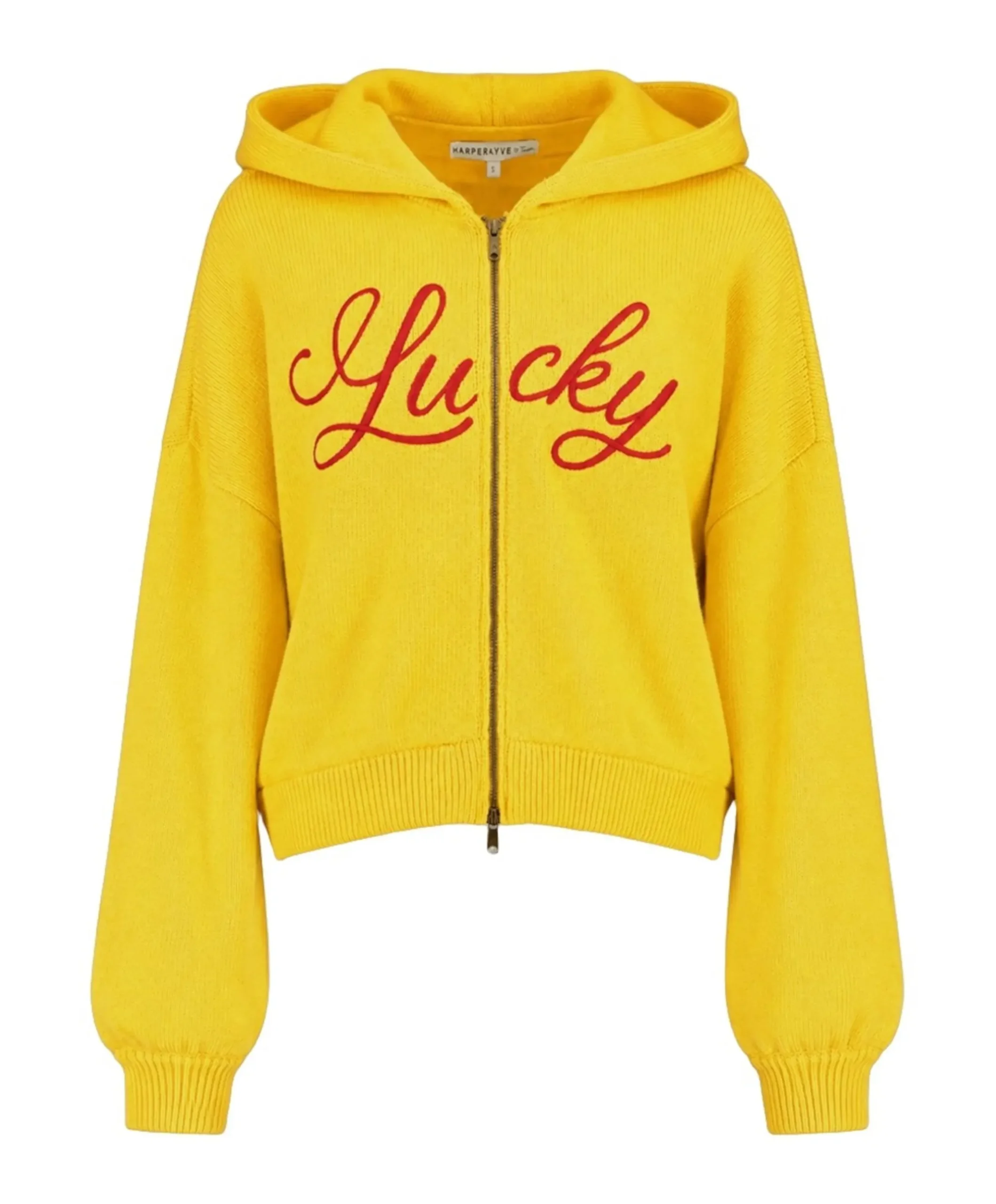Dames vest geel