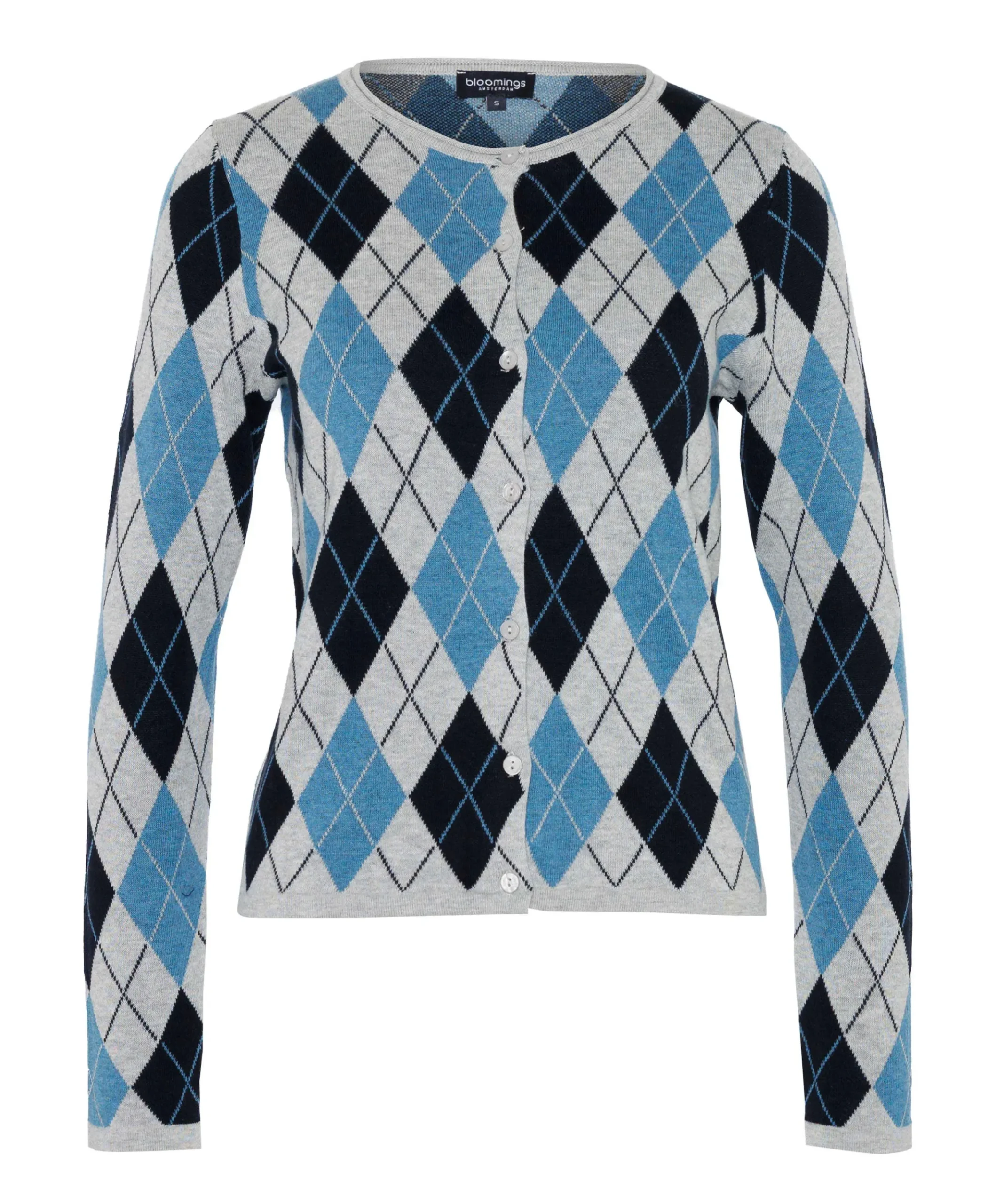 Dames vest grijs