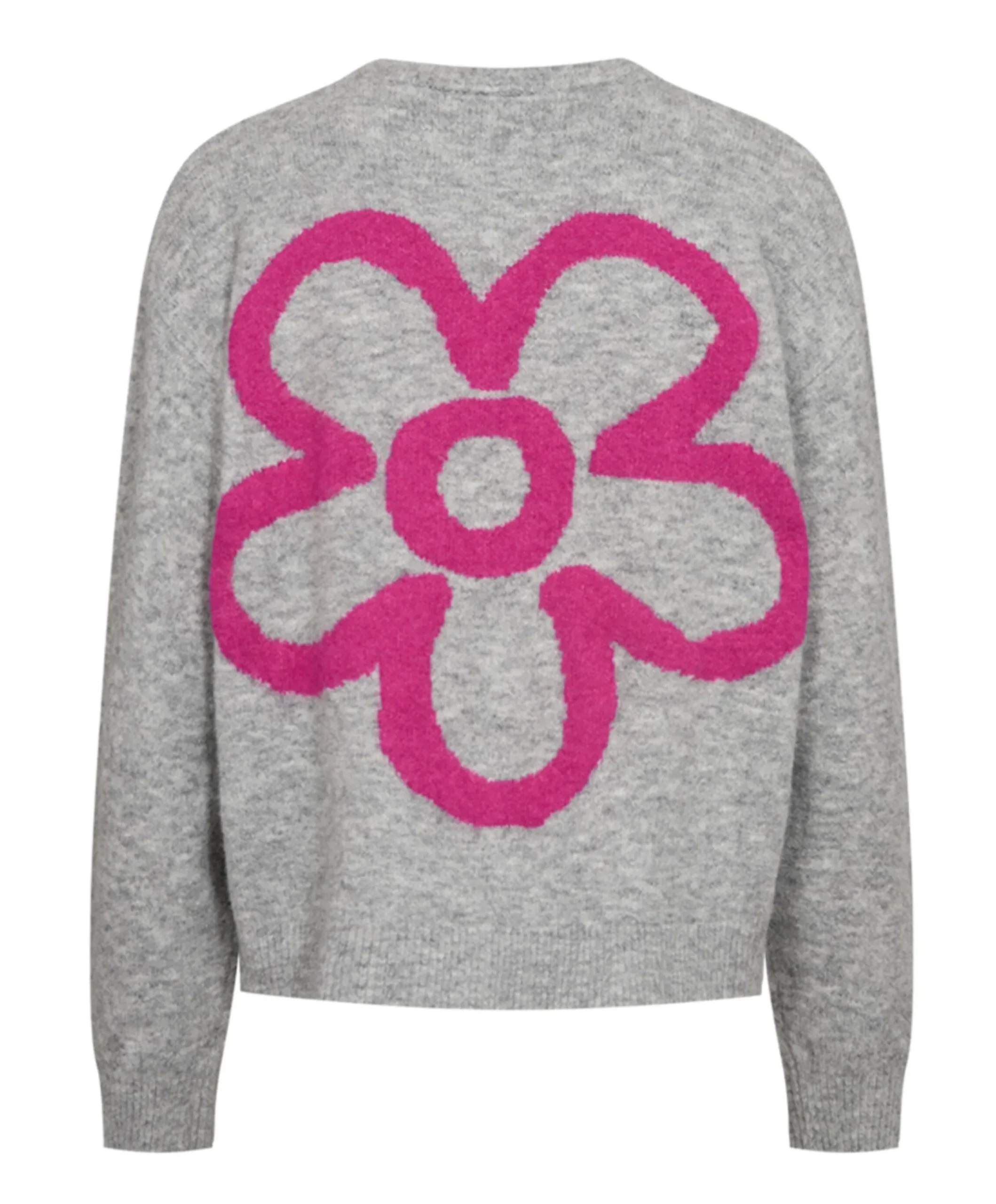 Dames vest grijs
