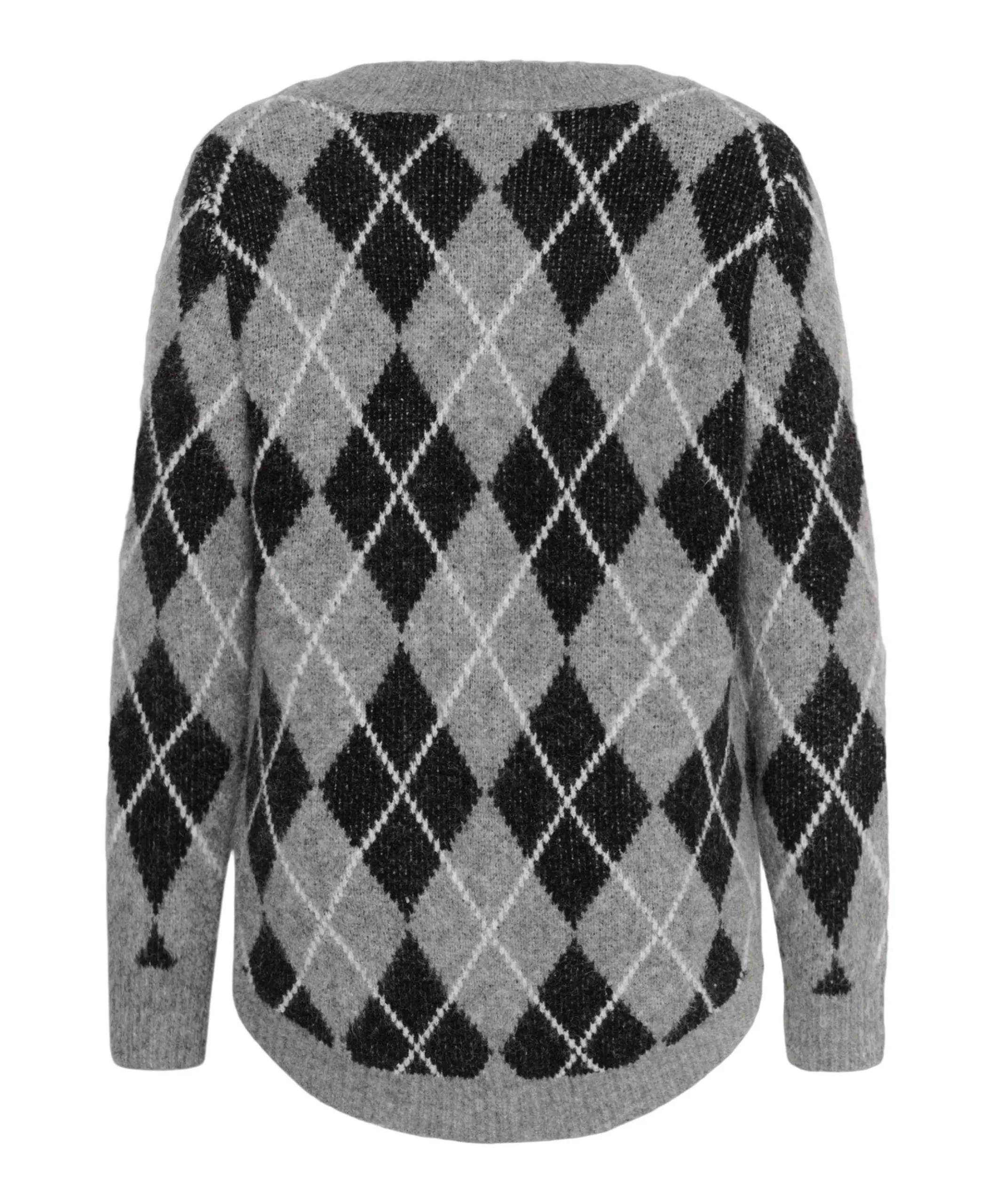 Dames vest grijs