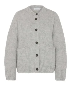 Dames vest grijs