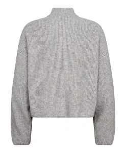 Dames vest grijs