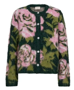 Dames vest groen