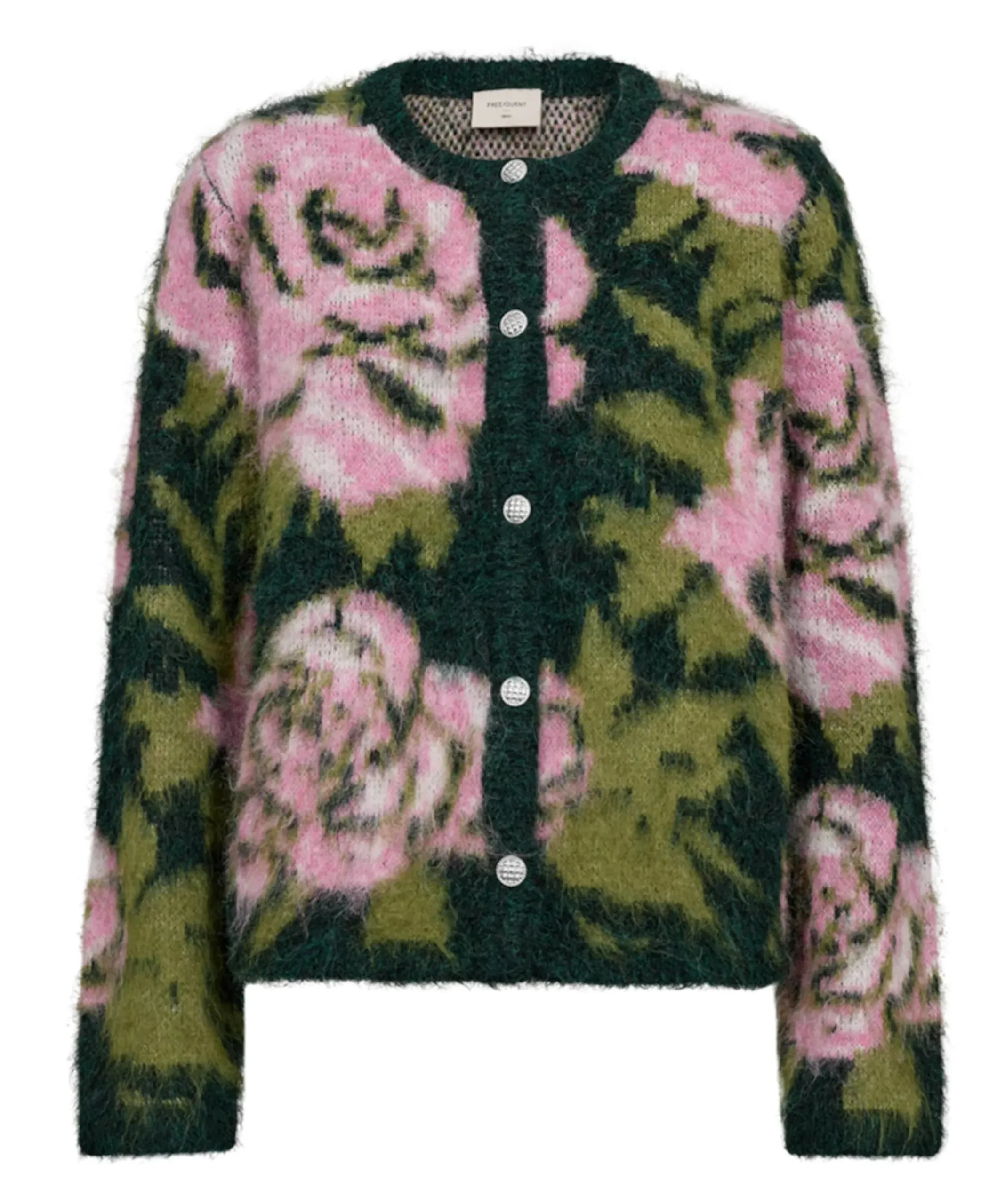 Dames vest groen