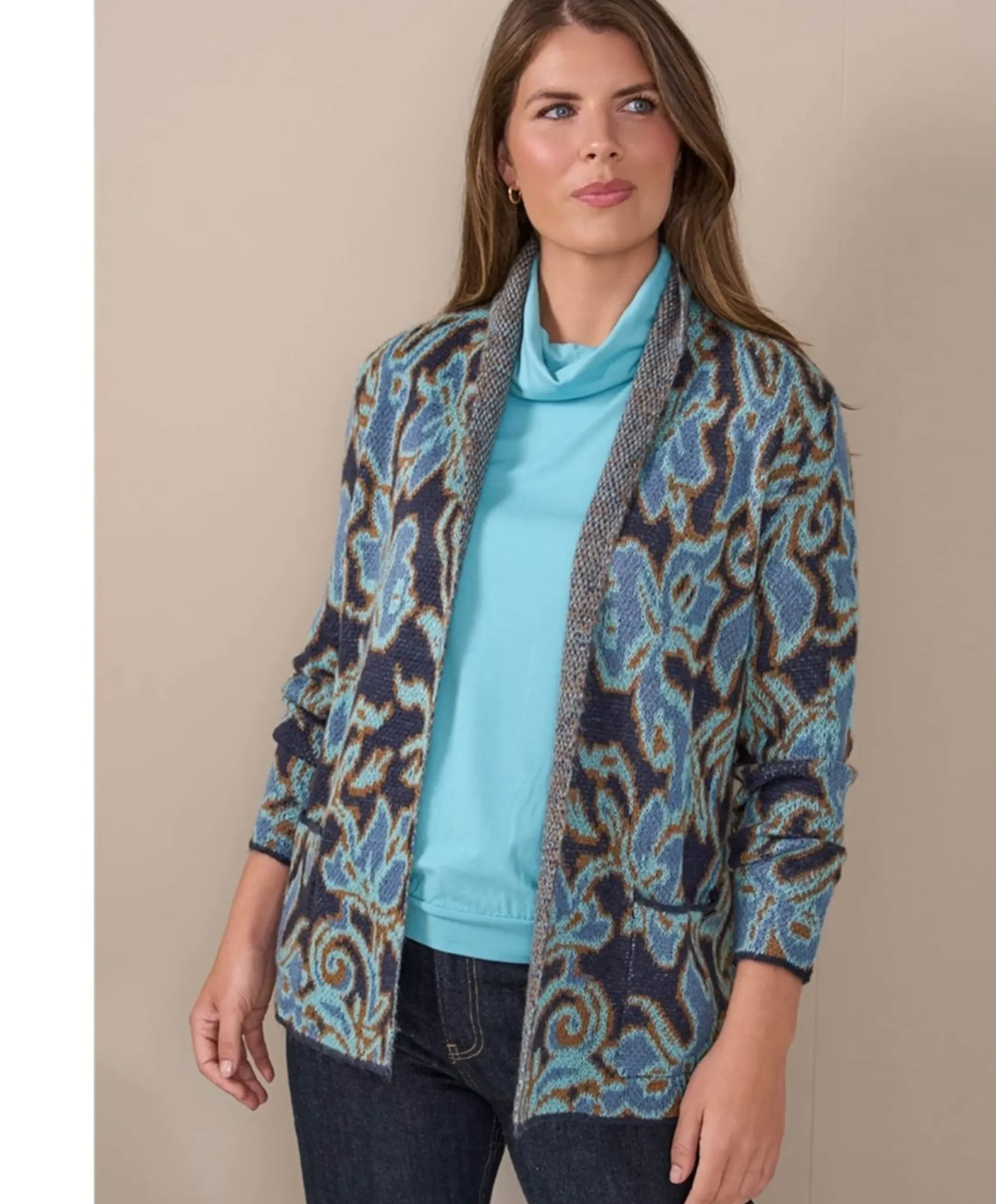 Dames vest groen