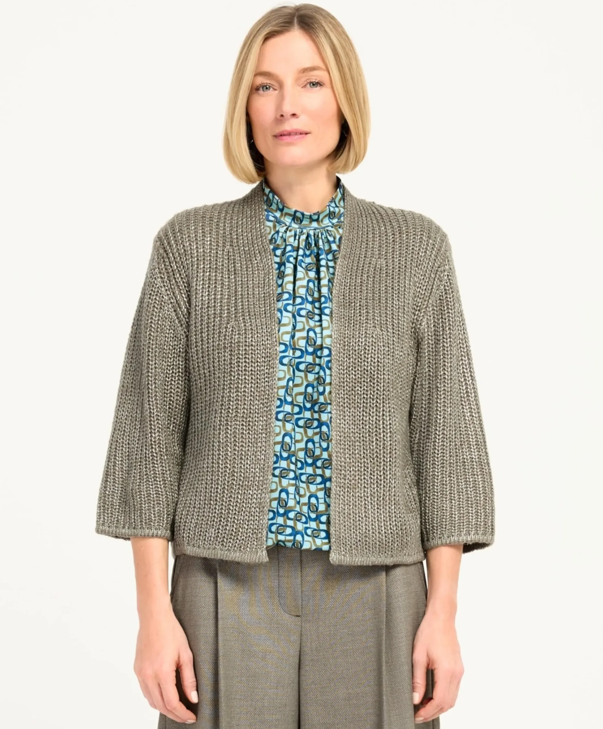 Dames vest groen