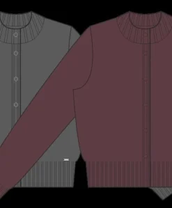 Dames vest groen