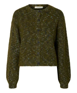 Dames vest groen