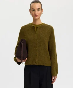 Dames vest groen