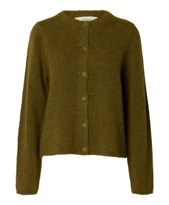 Dames vest groen