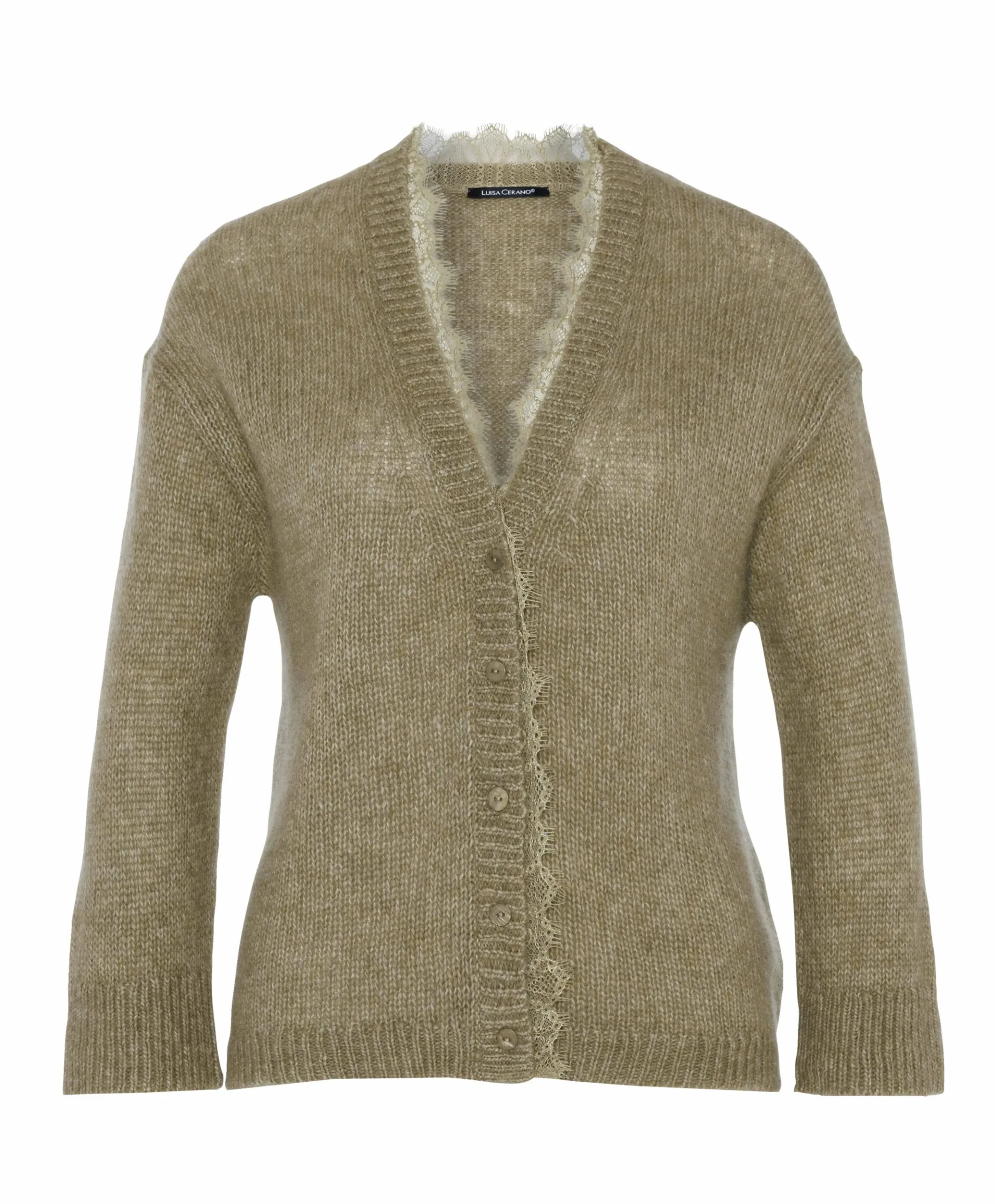 Dames vest groen
