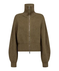 Dames vest groen