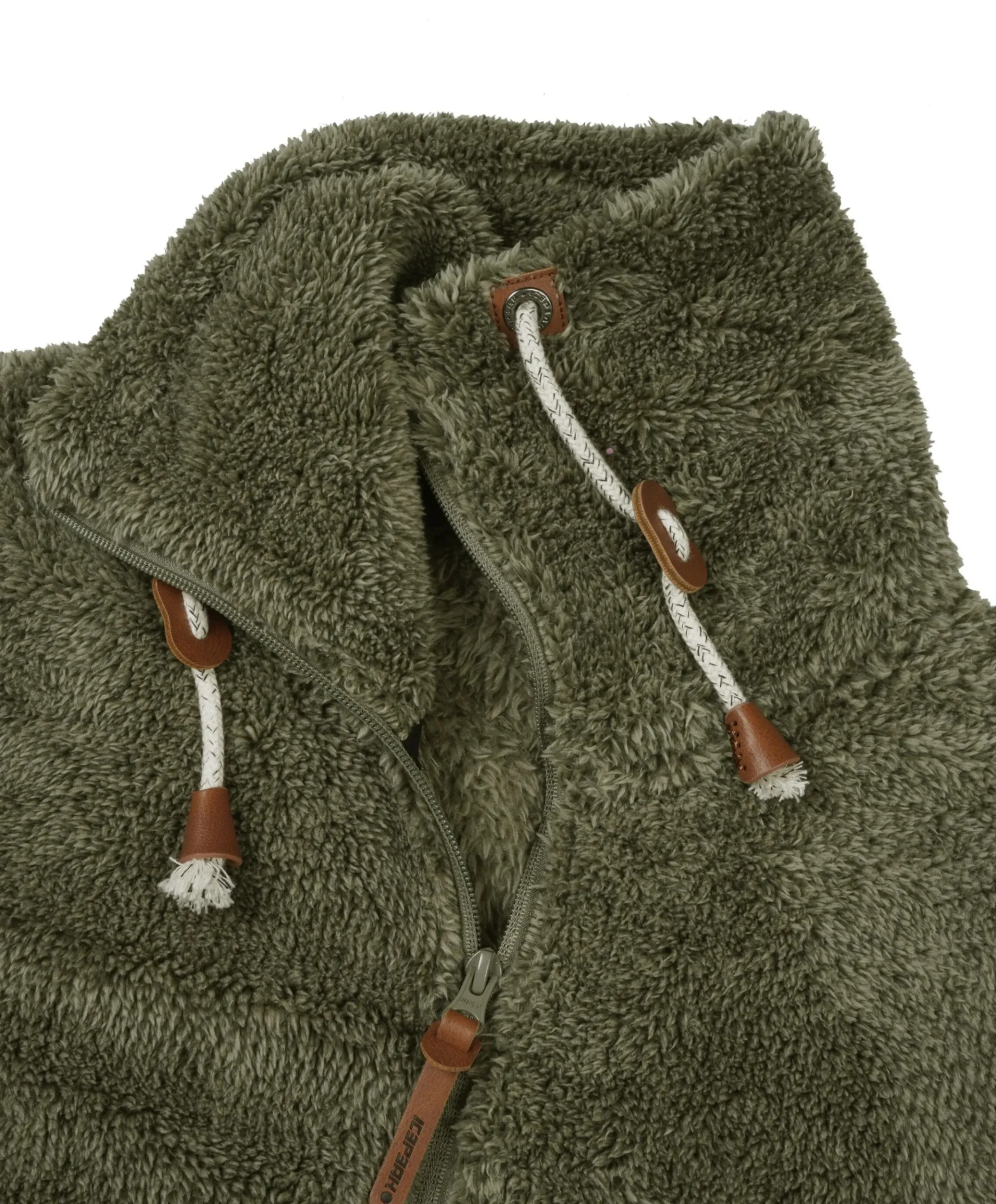 Dames vest groen
