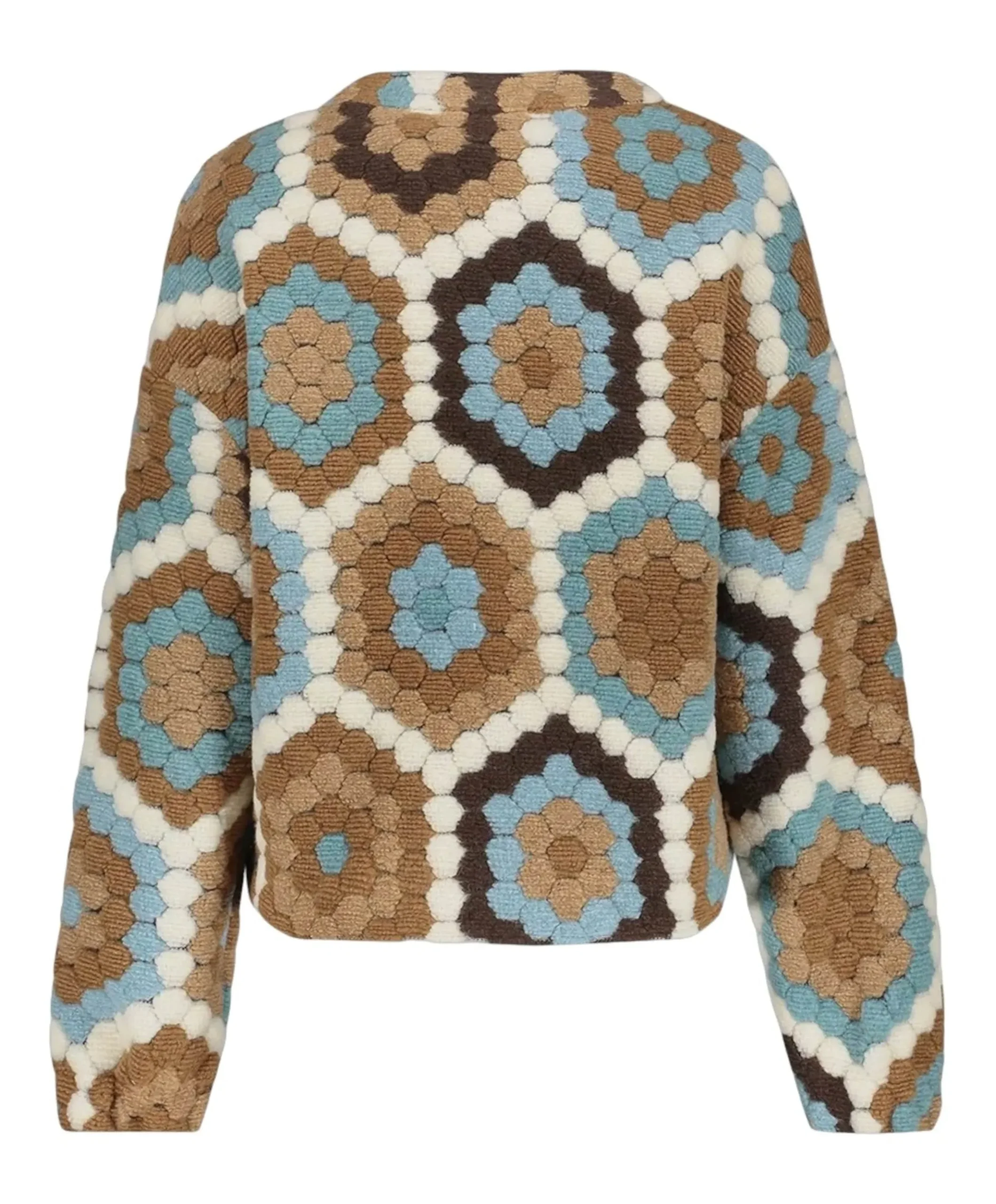 Dames vest multicolor