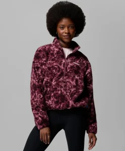 Dames vest paars