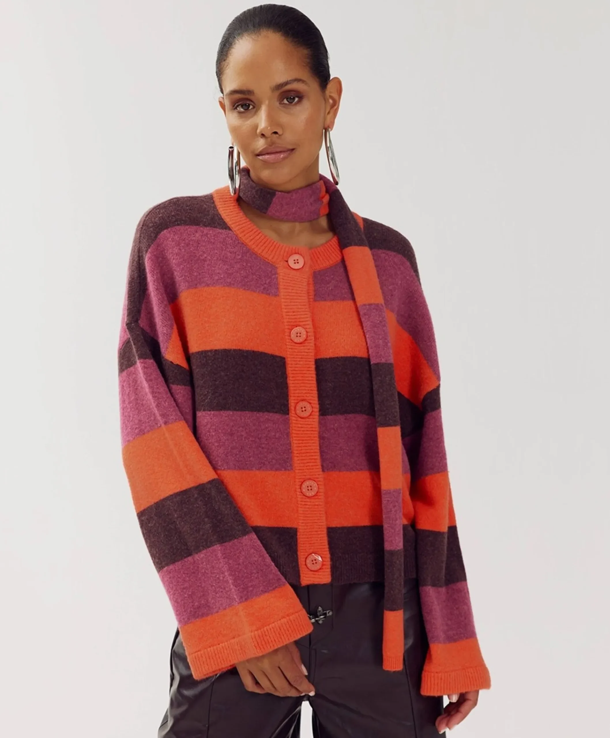 Dames vest rood