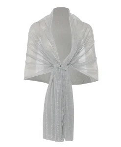 Dames vest zilver