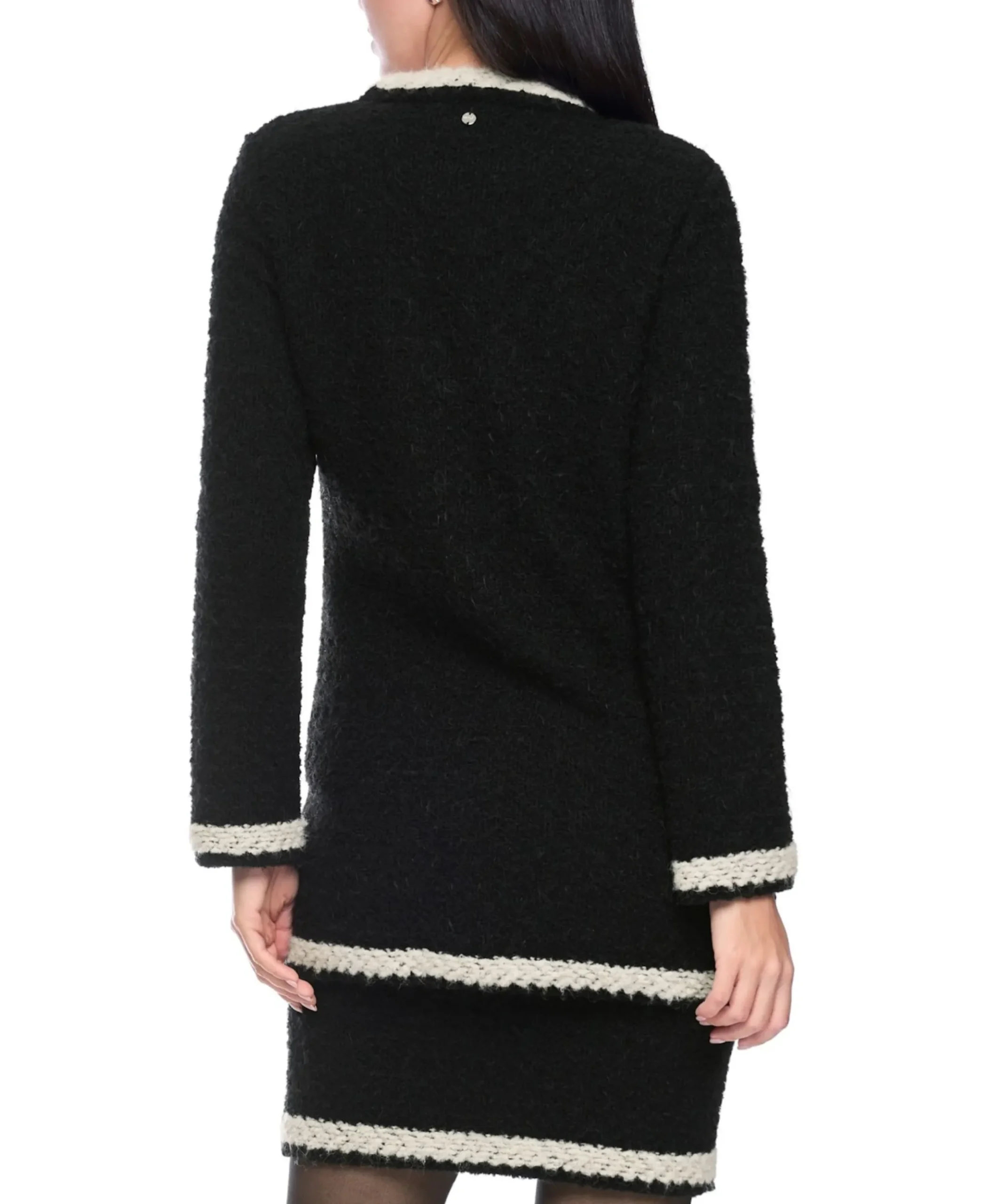 Dames vest zwart