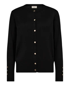 Dames vest zwart