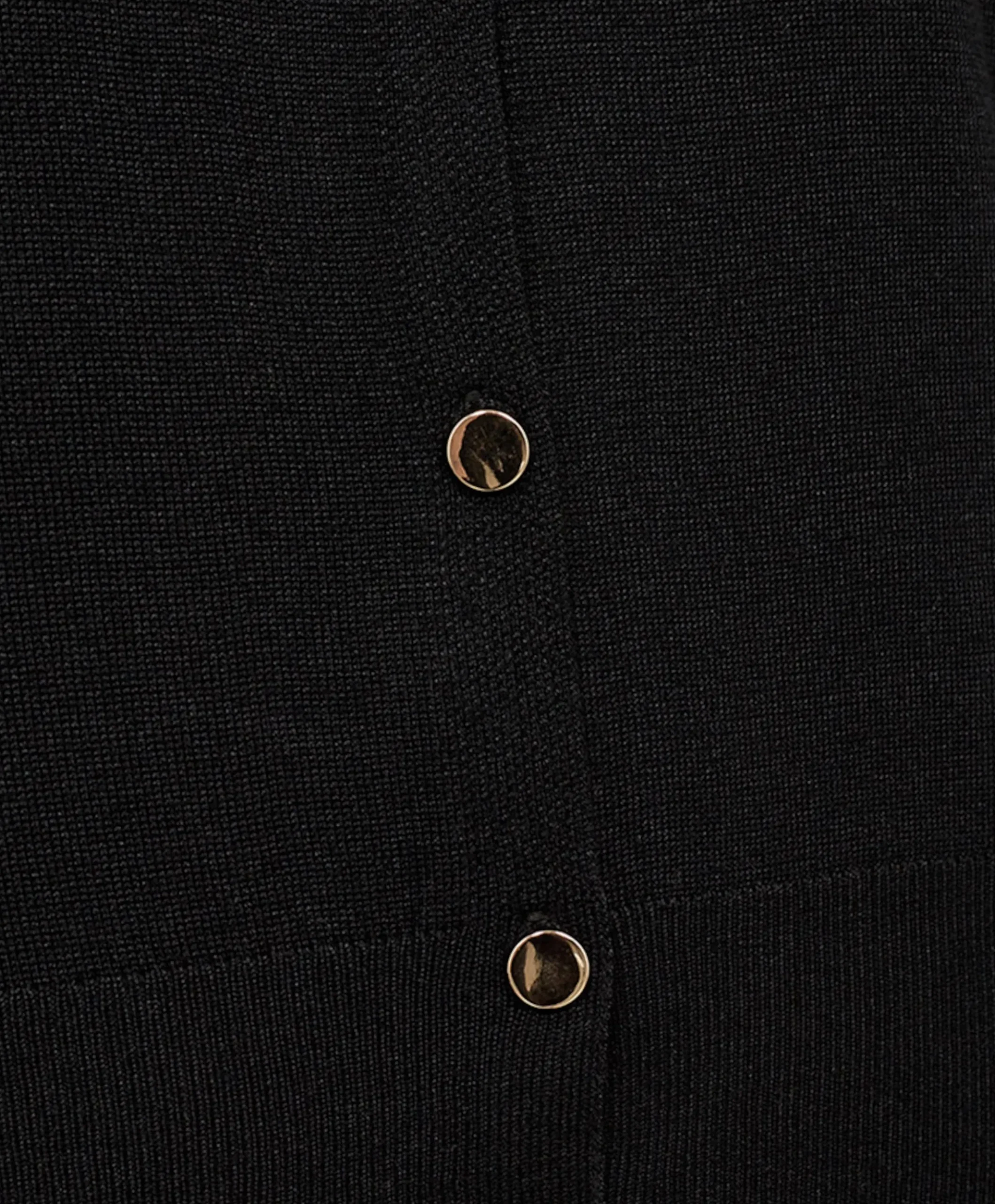 Dames vest zwart