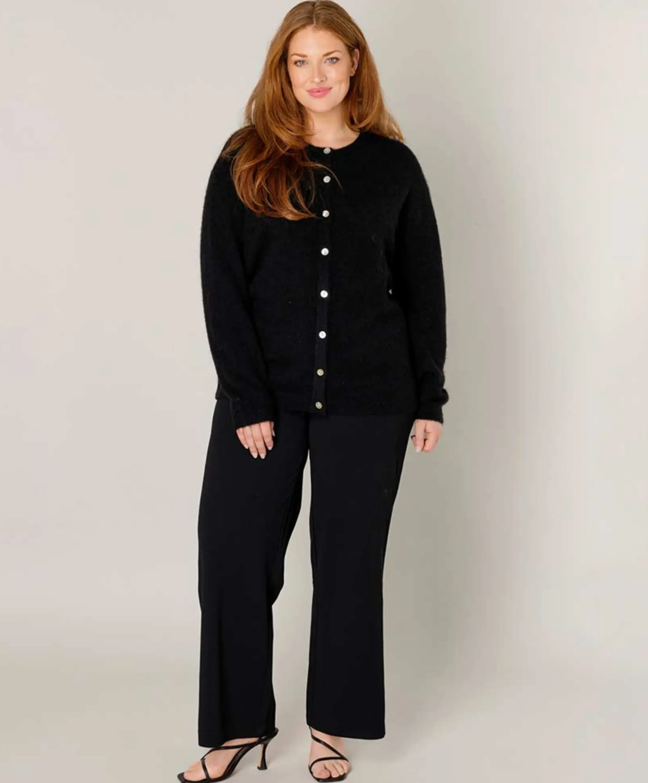 Dames vest zwart