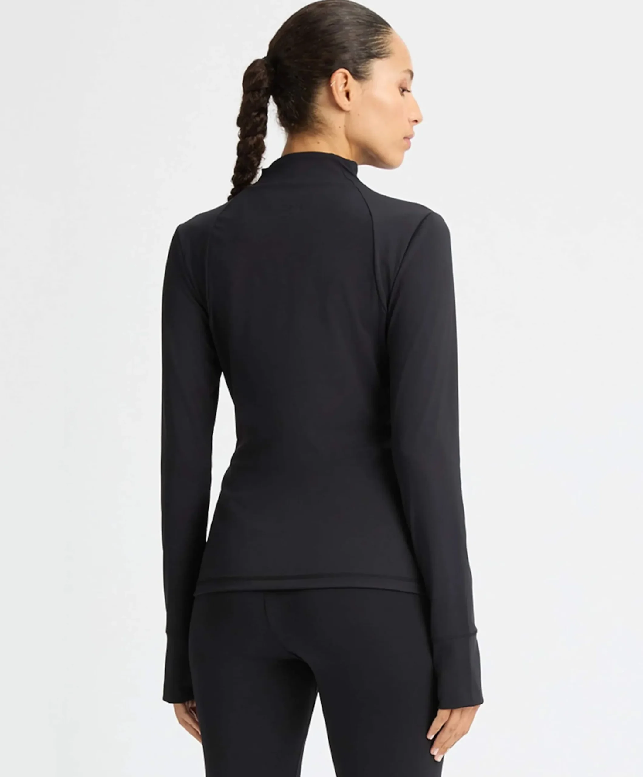 Dames vest zwart