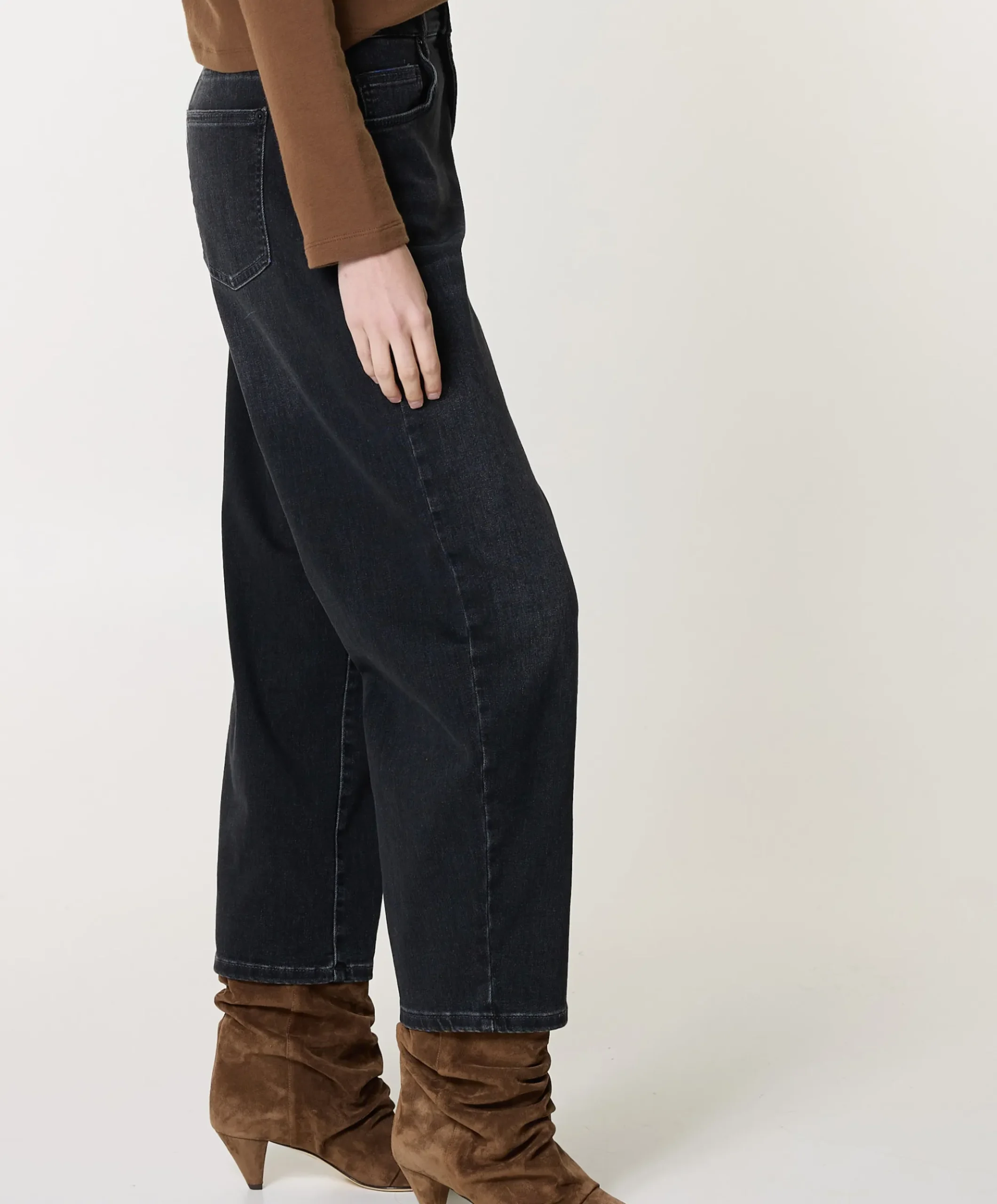 DANNI dames jeans zwart