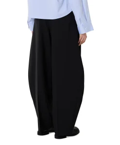 Dante Mid waist dames broek zwart
