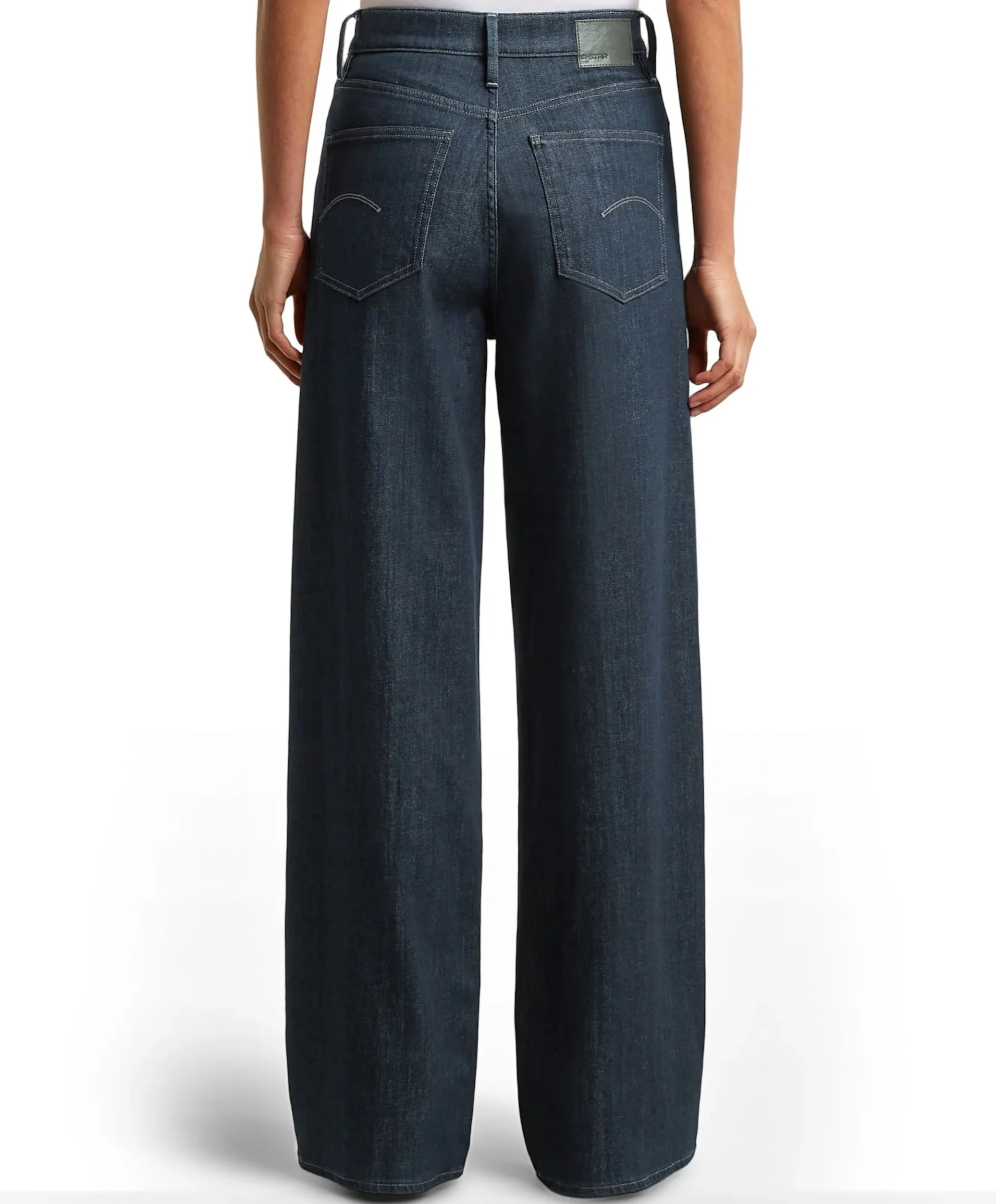 Deck 2.0 High Loose Wmn dames jeans blauw