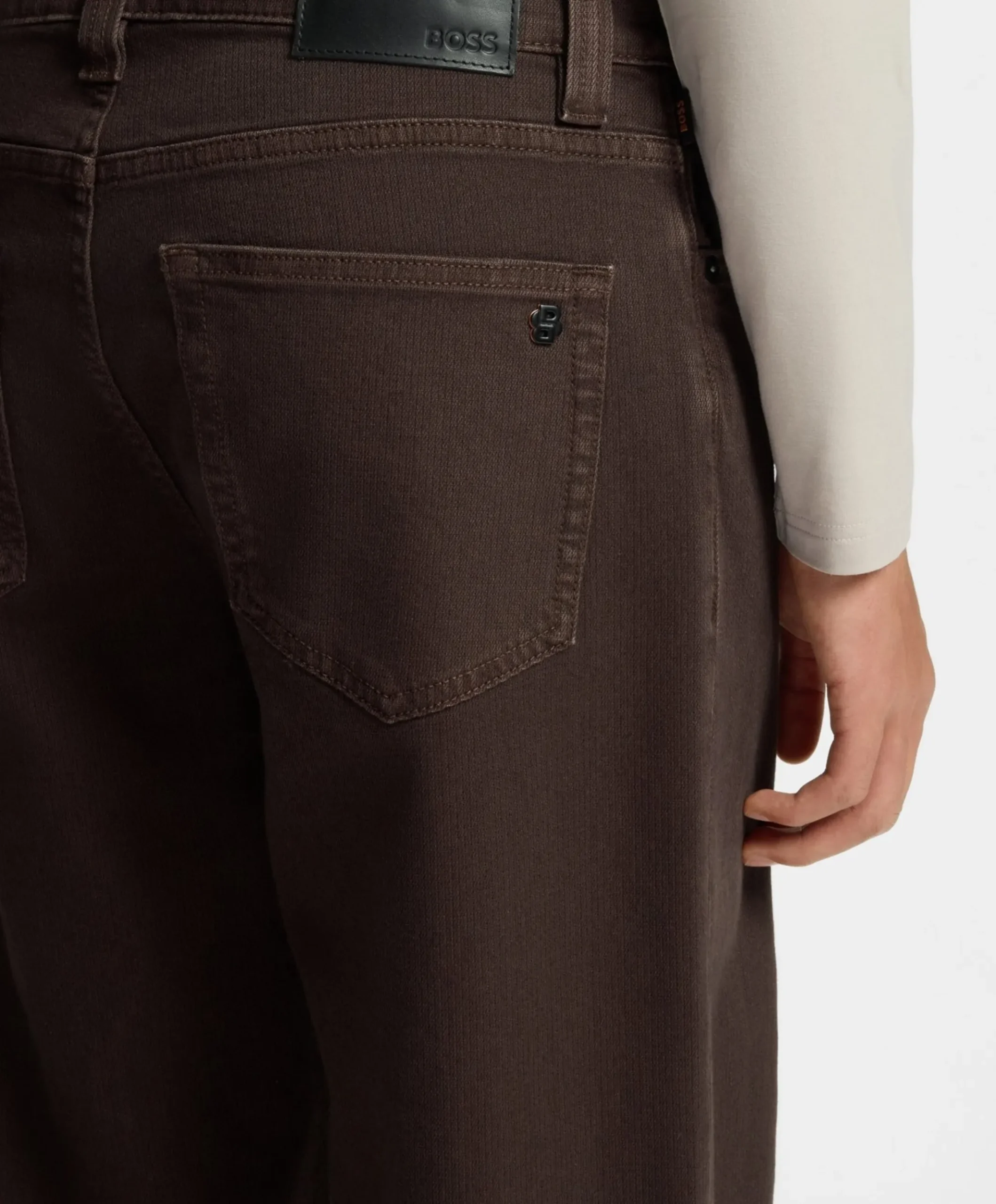 DELAWARE BO 10282784 01 heren jeans bruin