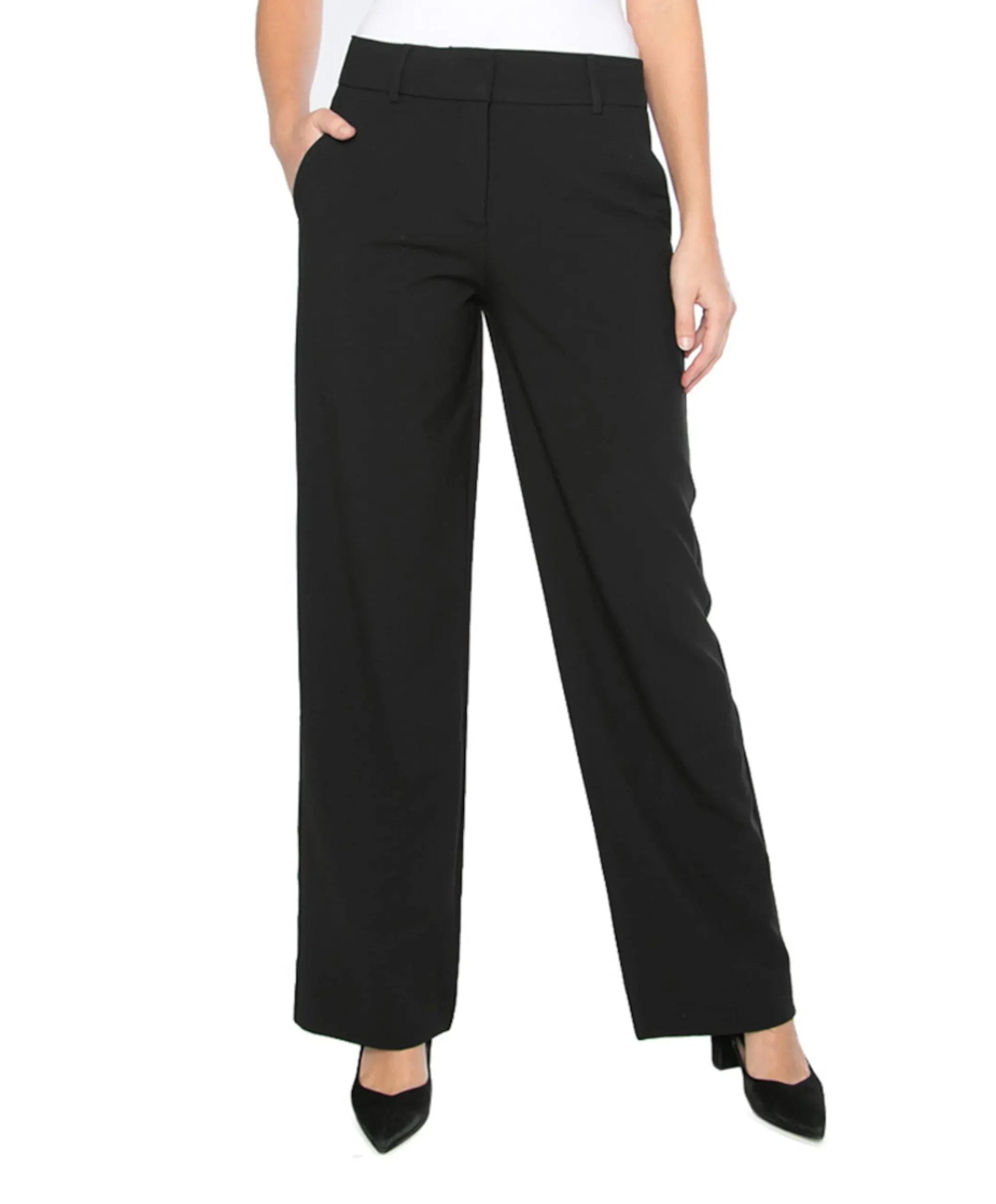 DENAFV 285 BLACK GLOW dames pantalon zwart