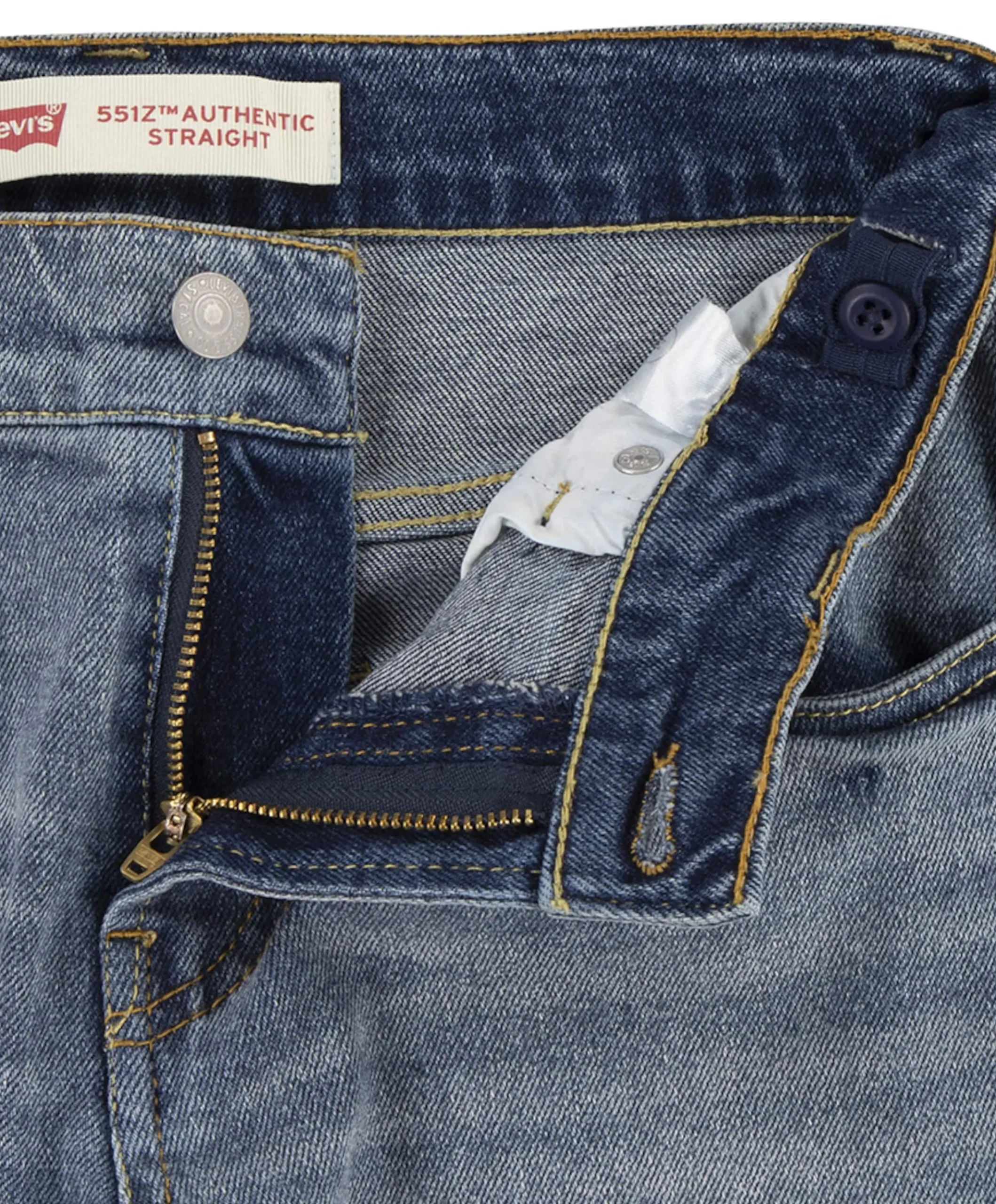 Denim jeans blauw