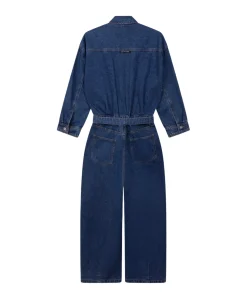 DENIM JUMPSUIT dames jumpsuit blauw
