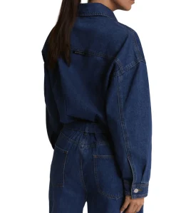 DENIM JUMPSUIT dames jumpsuit blauw