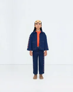 Denin uniseks jeans blauw